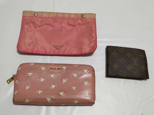 PRADA Miu Miu and other accessories *3 wallets