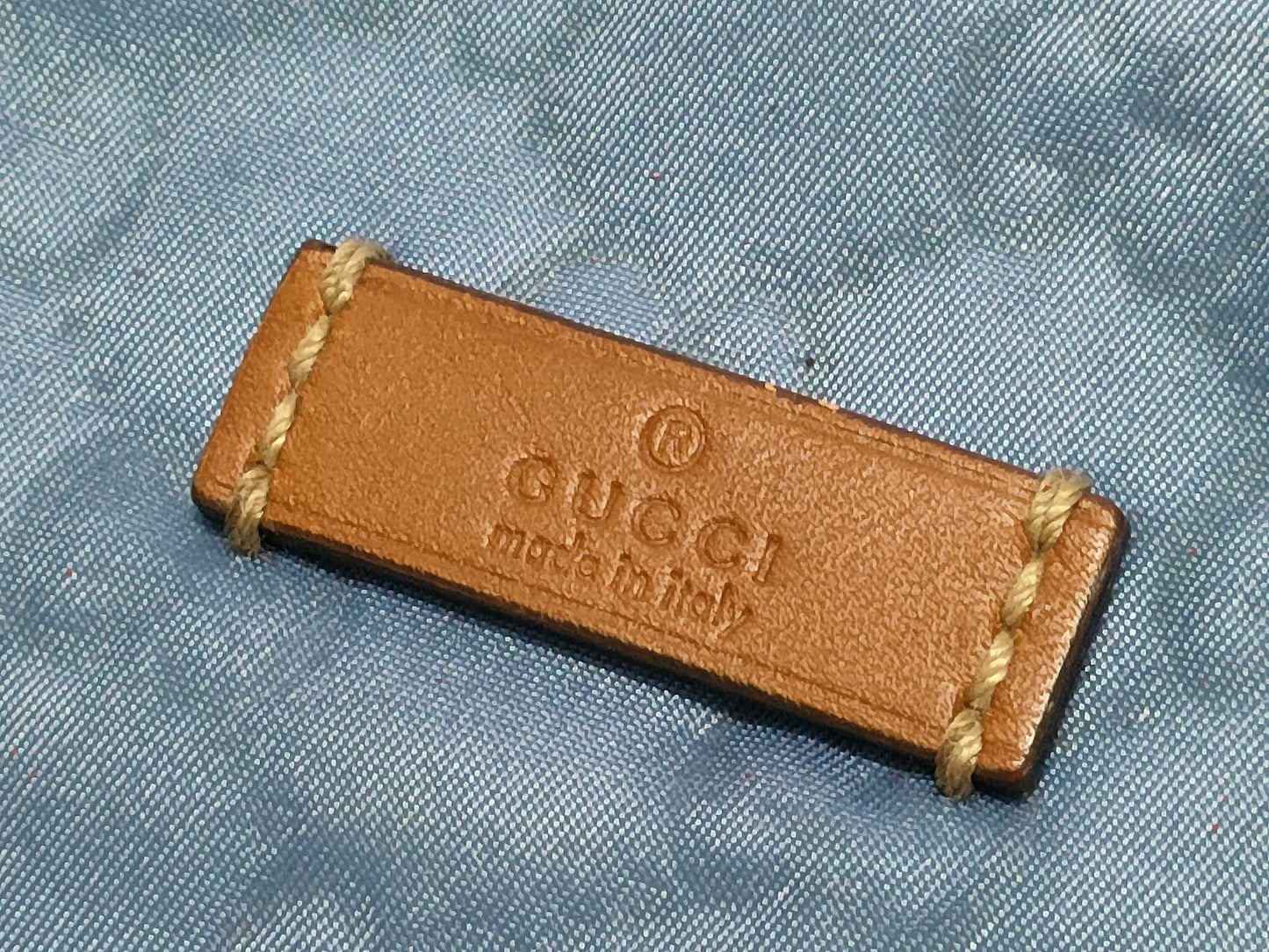 GUCCI Old Gucci Regate Line Tote Bag