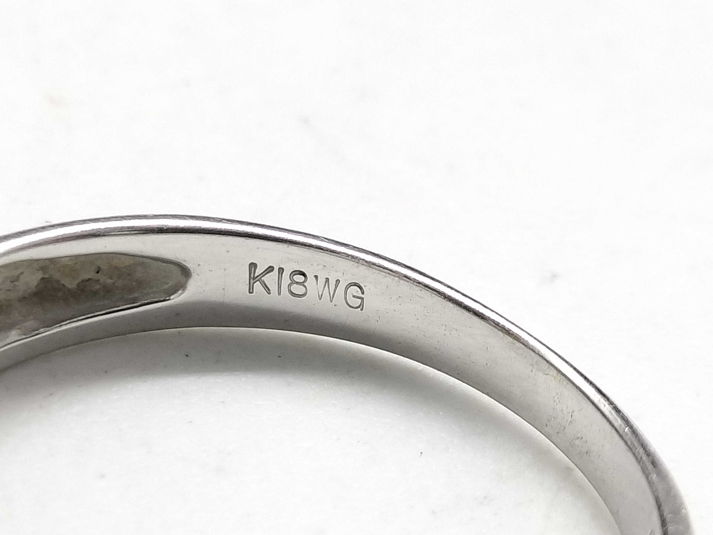 D0.30ct K18WG 2.3g Ring