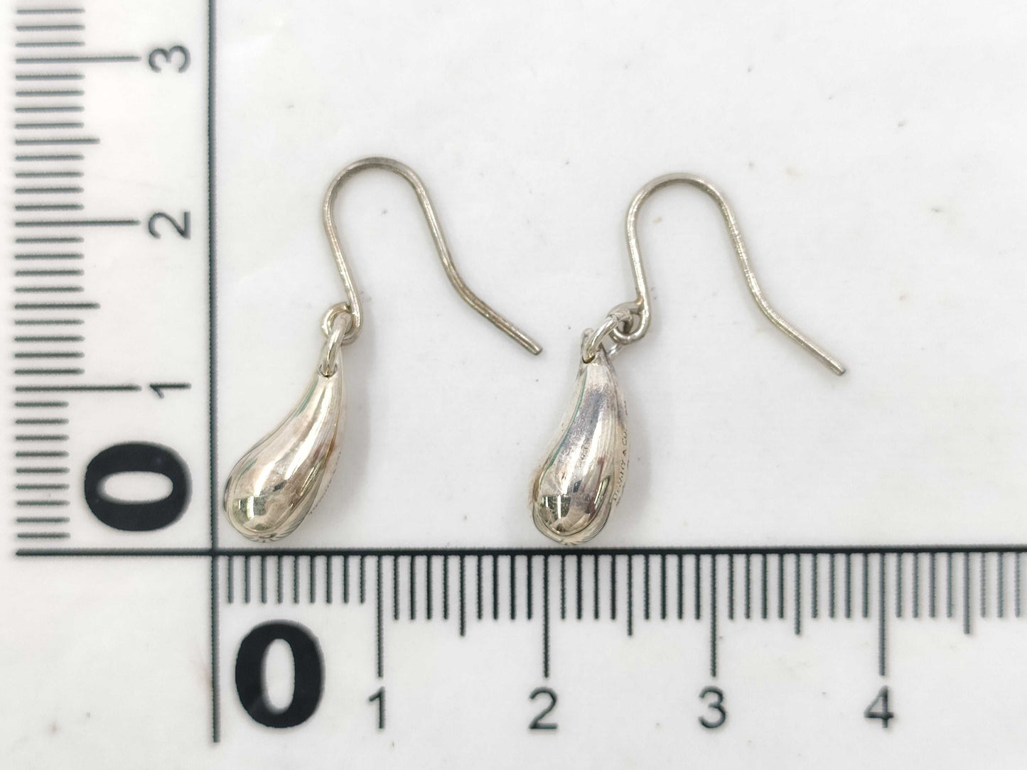 (10461_0232) Tiffany&Co. SV925 Teardrop Earrings Earrings