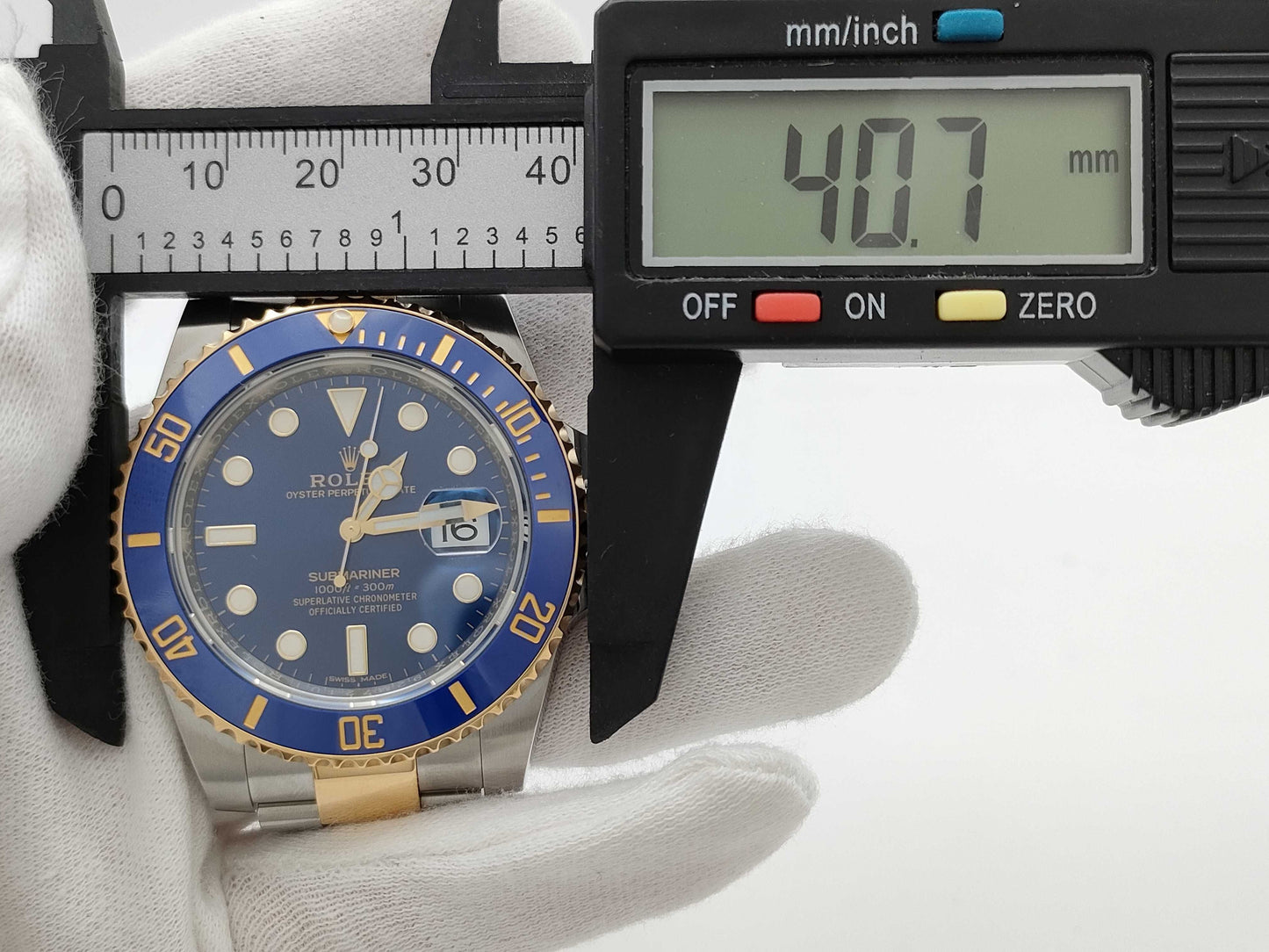 ROLEX 116613LB 92M721U1 Blue Dial Men's Watch
