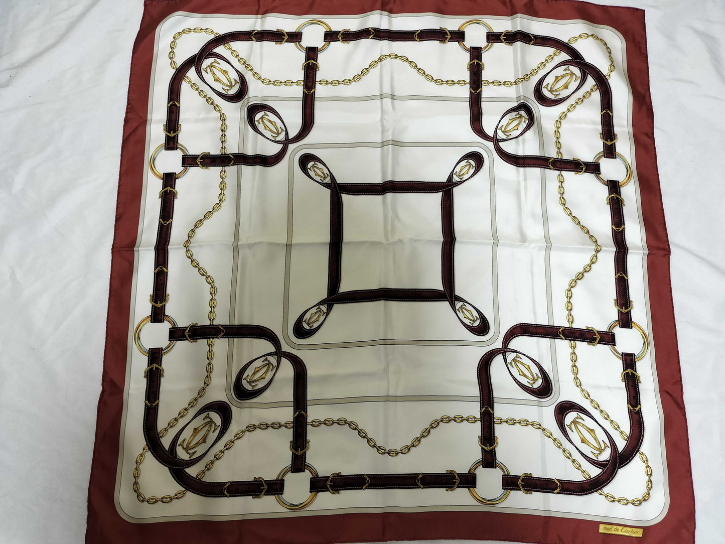 BURBERRY scarf *1 piece / Cartier and other scarves *4 pieces