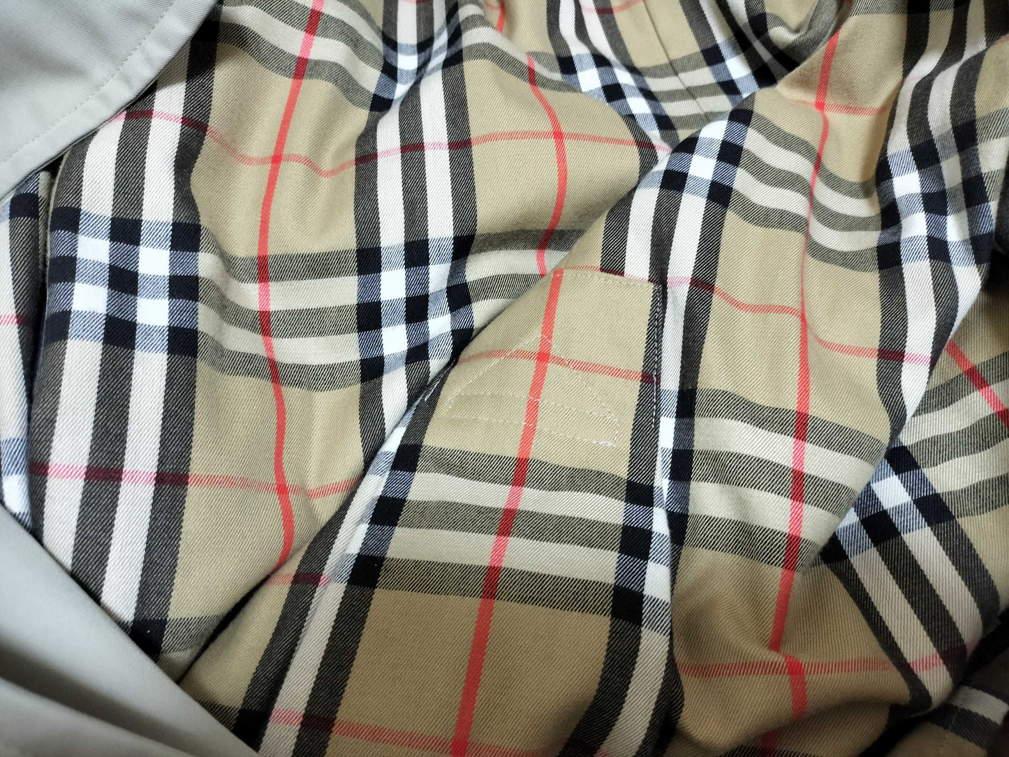 BURBERRY Nova Check Men's Long Coat