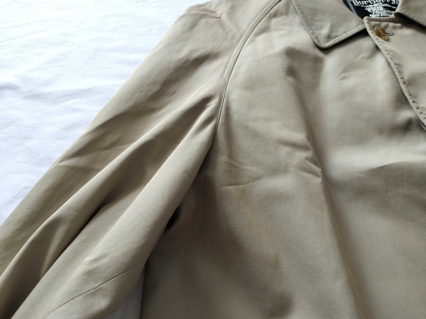 (10462_0214) BURBERRY Nova Plaid Trench Coat Coat