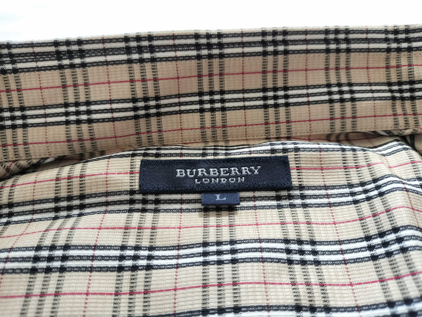 (10462_0195) BURBERRY Novacheck Shirt Tagged Shirt