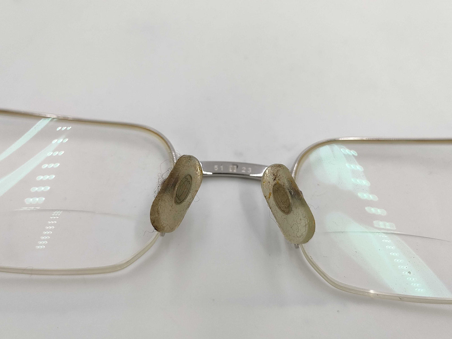 (10461_0072) ◆Cartier 140 Glasses Prescription Sunglasses