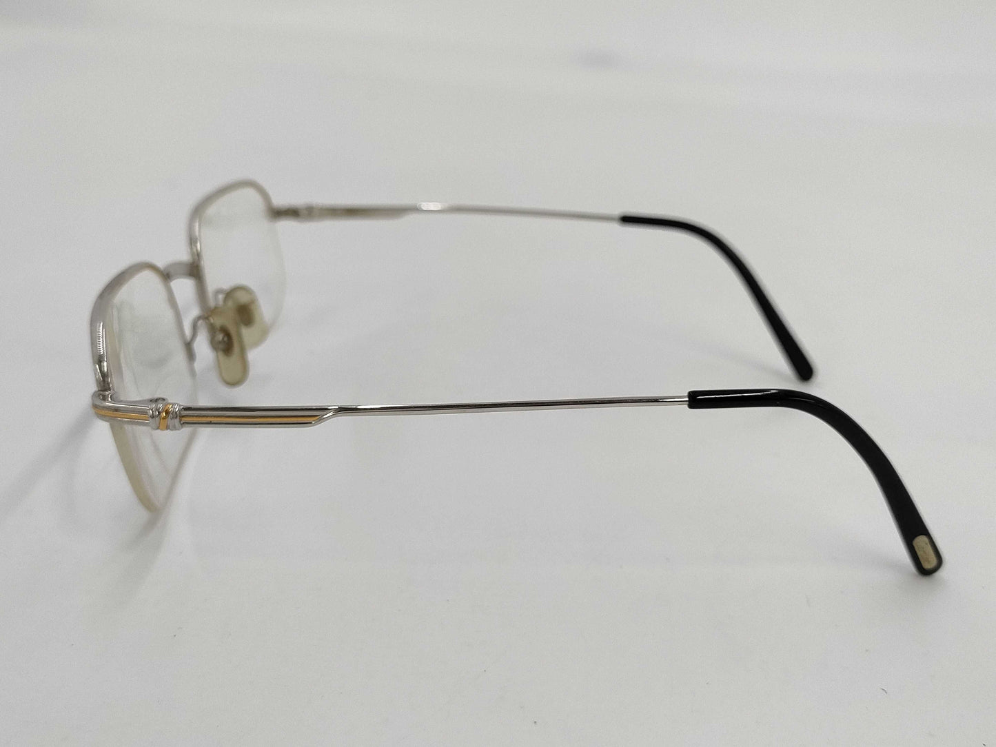 (10461_0072) ◆Cartier 140 Glasses Prescription Sunglasses