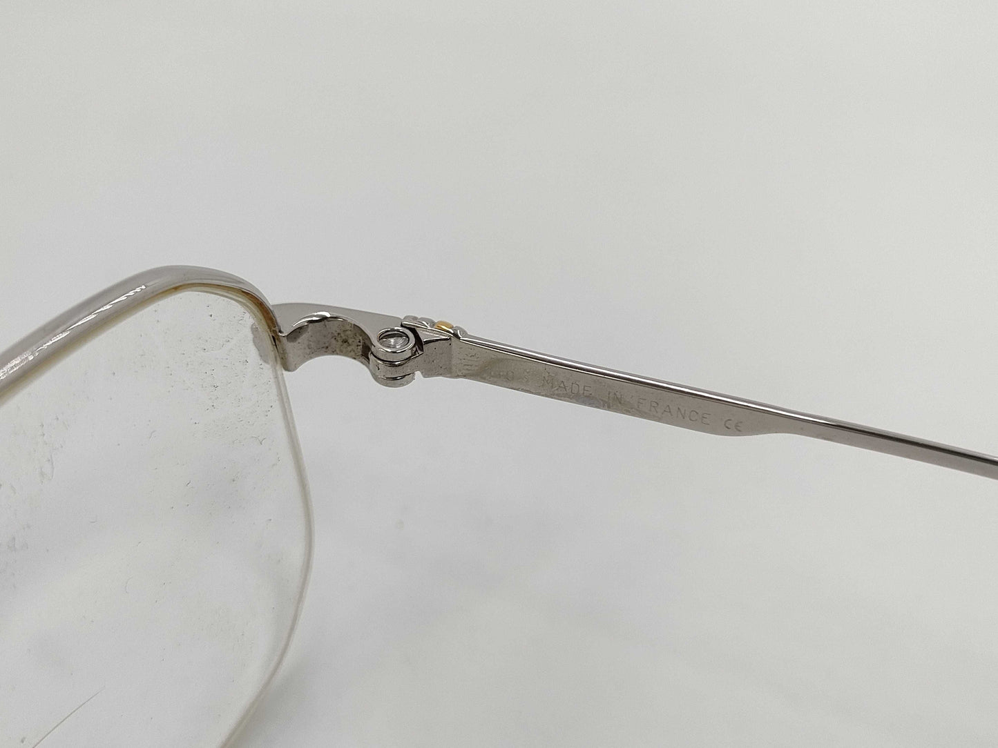 (10461_0072) ◆Cartier 140 Glasses Prescription Sunglasses