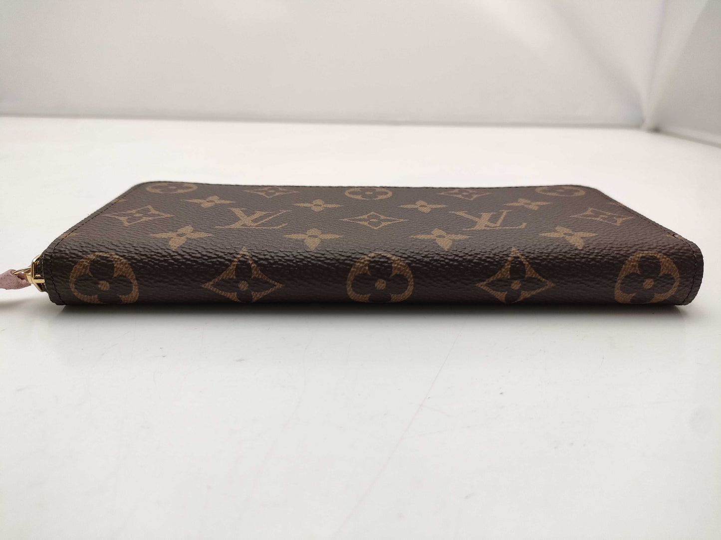 LOUIS VUITTON Monogram M61298 Portefeuille Clemence Rose Ballerine Wallet