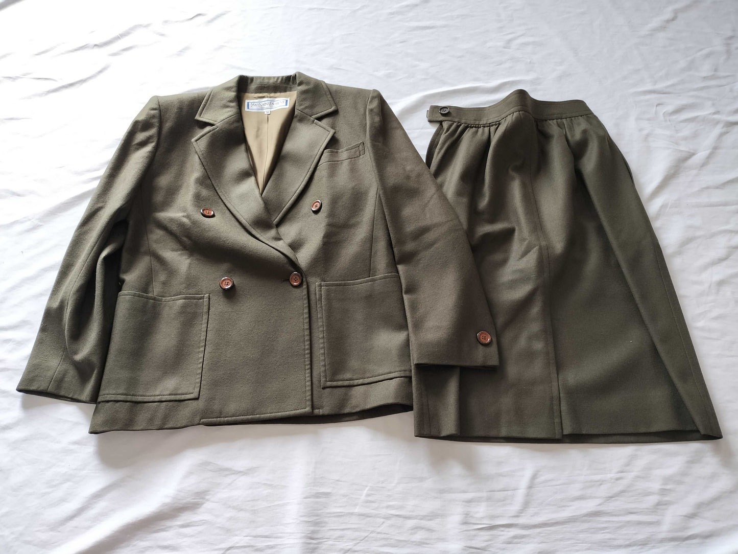 (10462_0181) Yves Saint Laurent Skirt Suit Other Apparel
