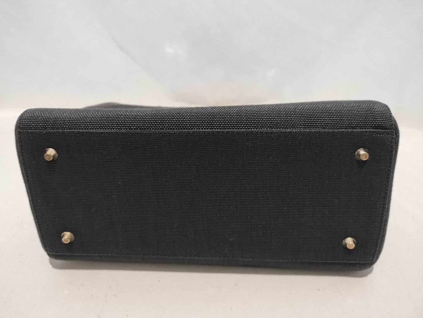 (10460_0333) Dior Lady Dior Plastic Handle ST Wool Bag