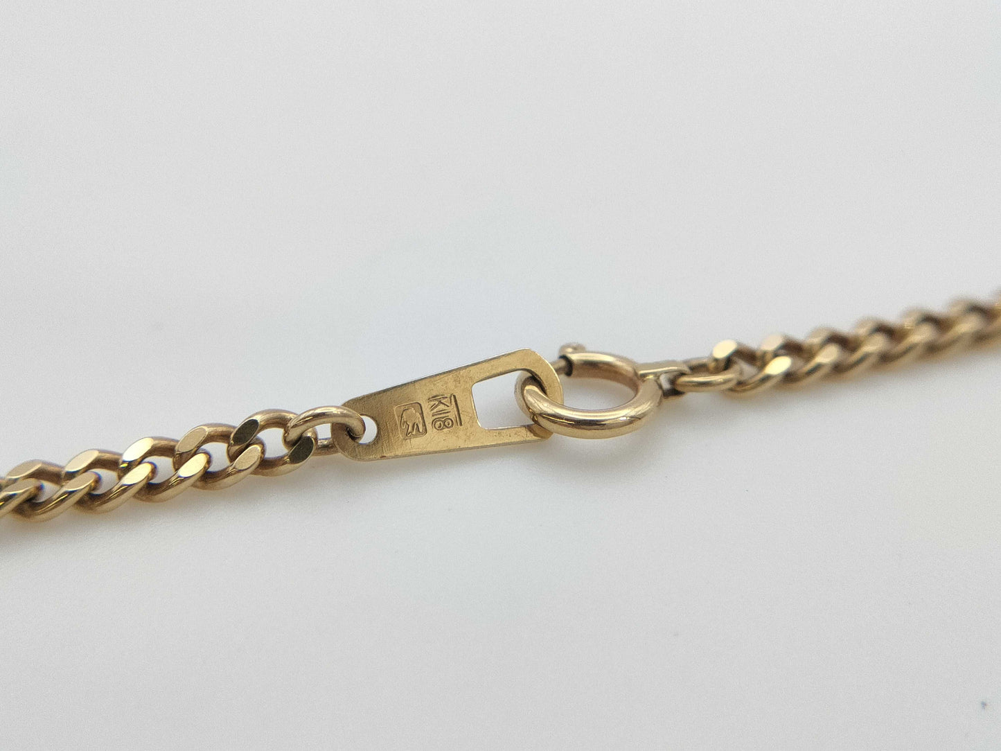 SEIKO Kihei Double-Sided Single K18 11.2g Necklace