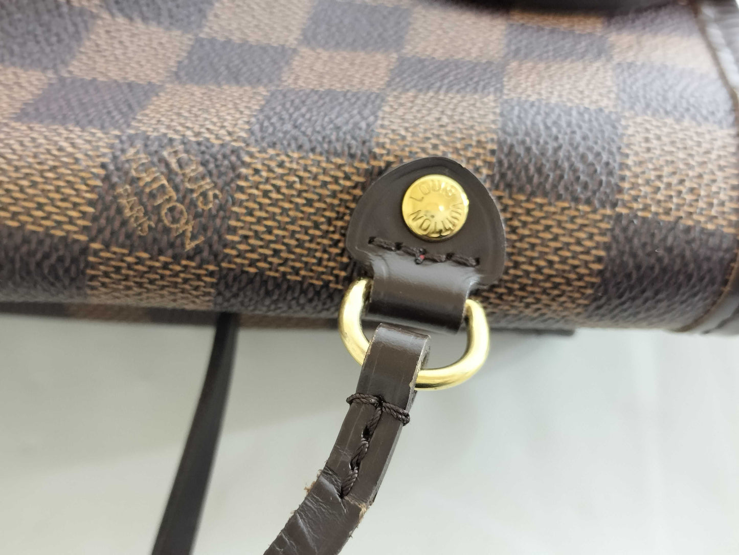LOUIS VUITTON Damier N51105 Neverfull MM Tote Bag