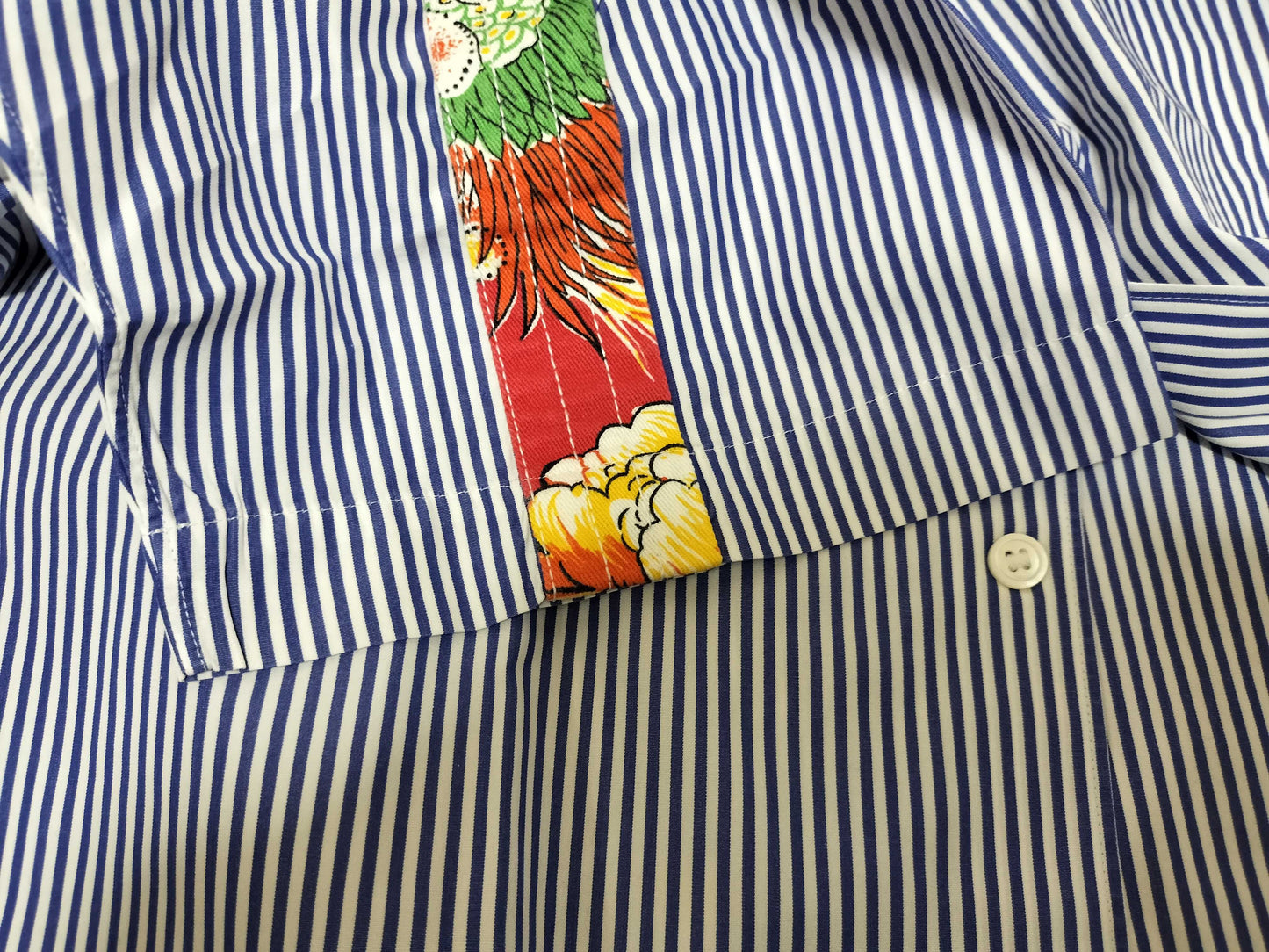 COMME des GARCONS Striped Short Sleeve Shirt