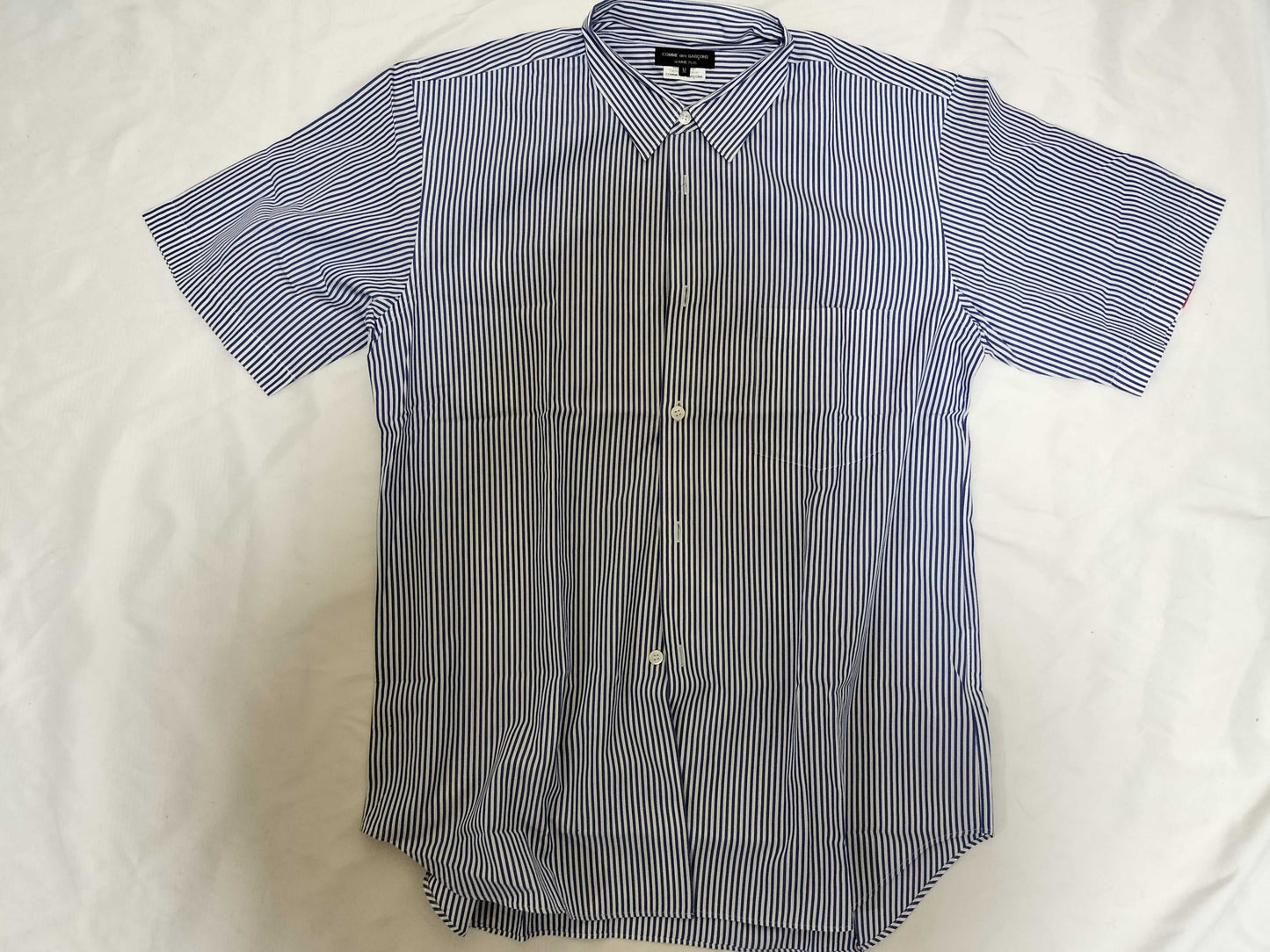 COMME des GARCONS Striped Short Sleeve Shirt