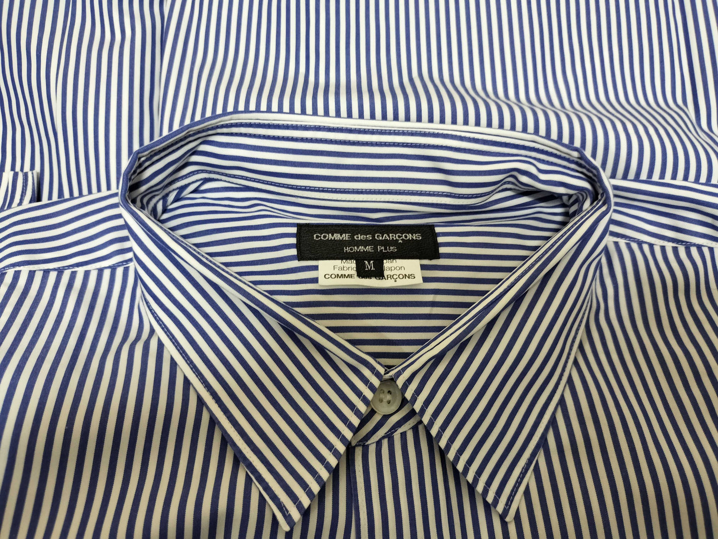 COMME des GARCONS Striped Short Sleeve Shirt
