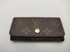 LOUIS VUITTON Monogram M62631 Multicle 4 V-Line Initial Key Case/Key Holder