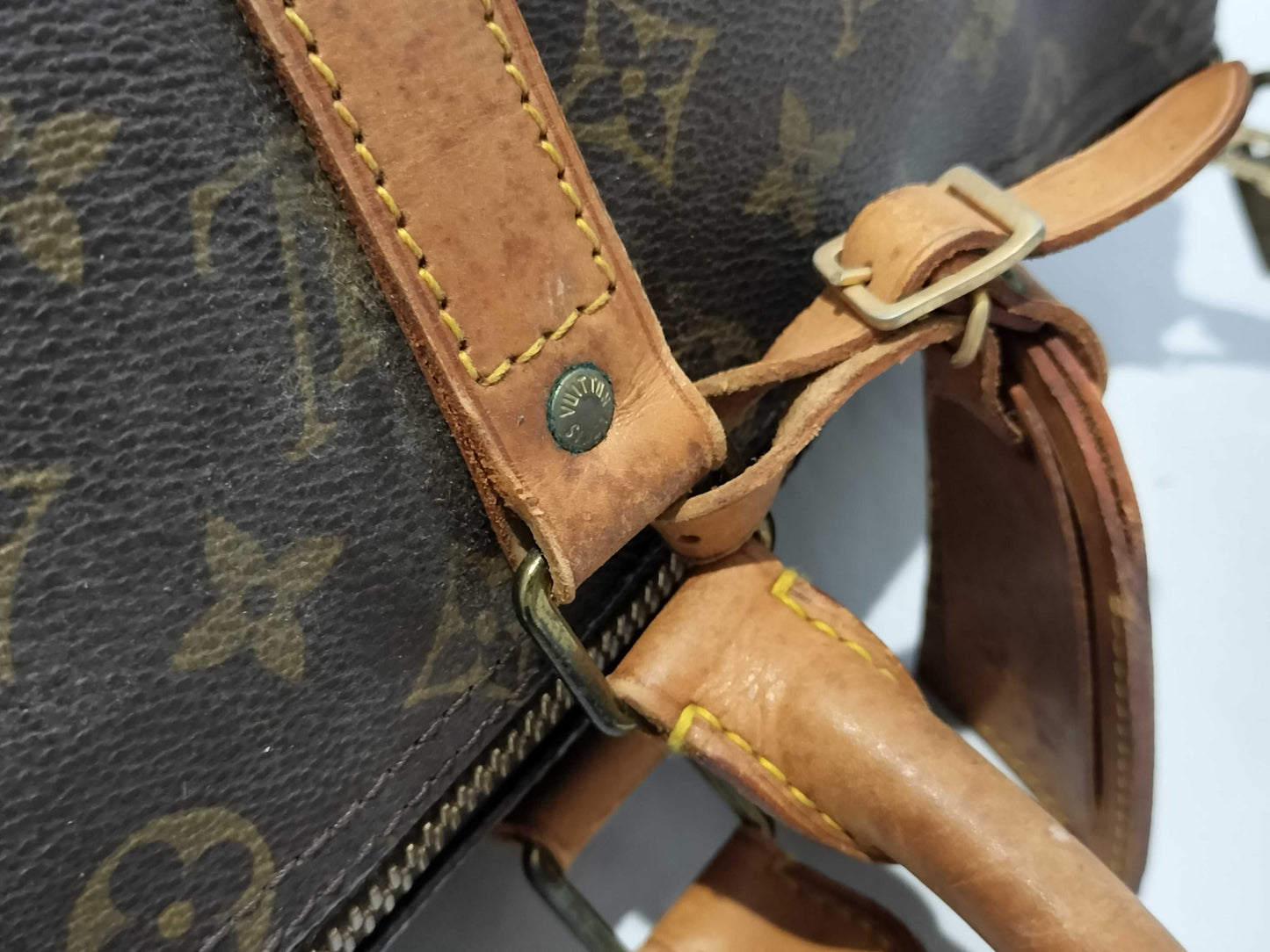 LOUIS VUITTON Monogram M41428 Keepall 45 Boston Bag