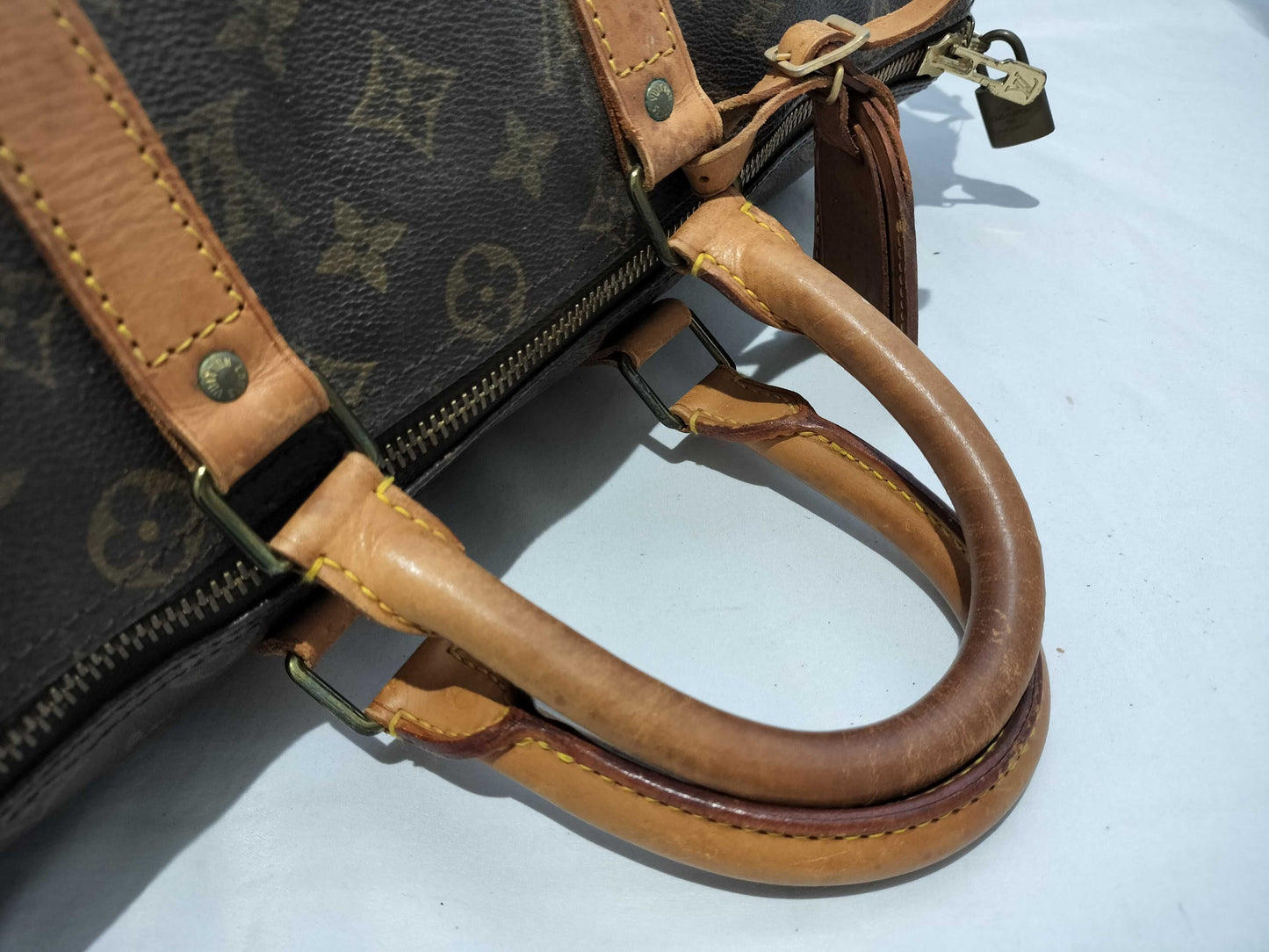 LOUIS VUITTON Monogram M41428 Keepall 45 Boston Bag