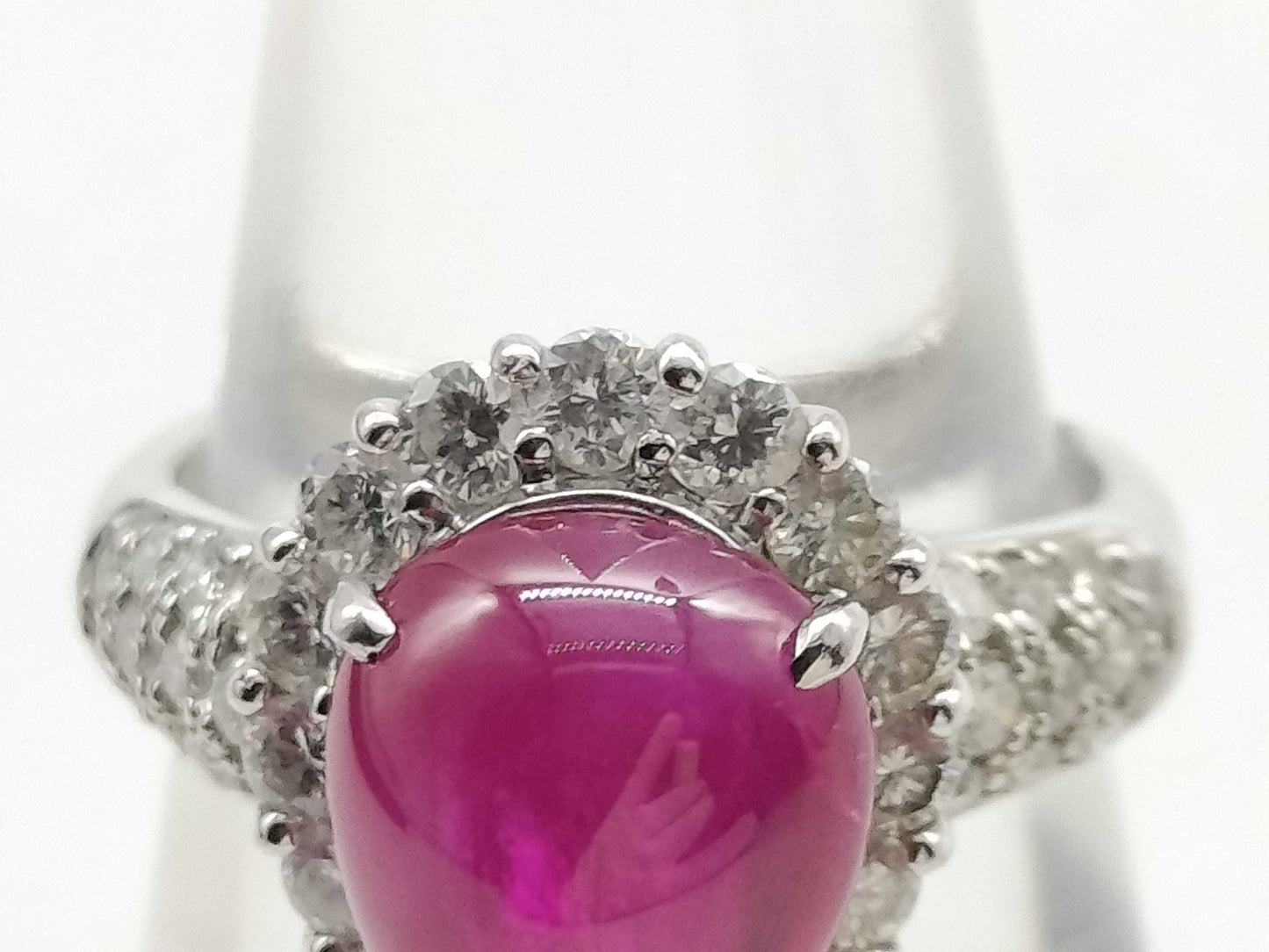 R4.88ct D1.05ct PT900 9.2g Ring