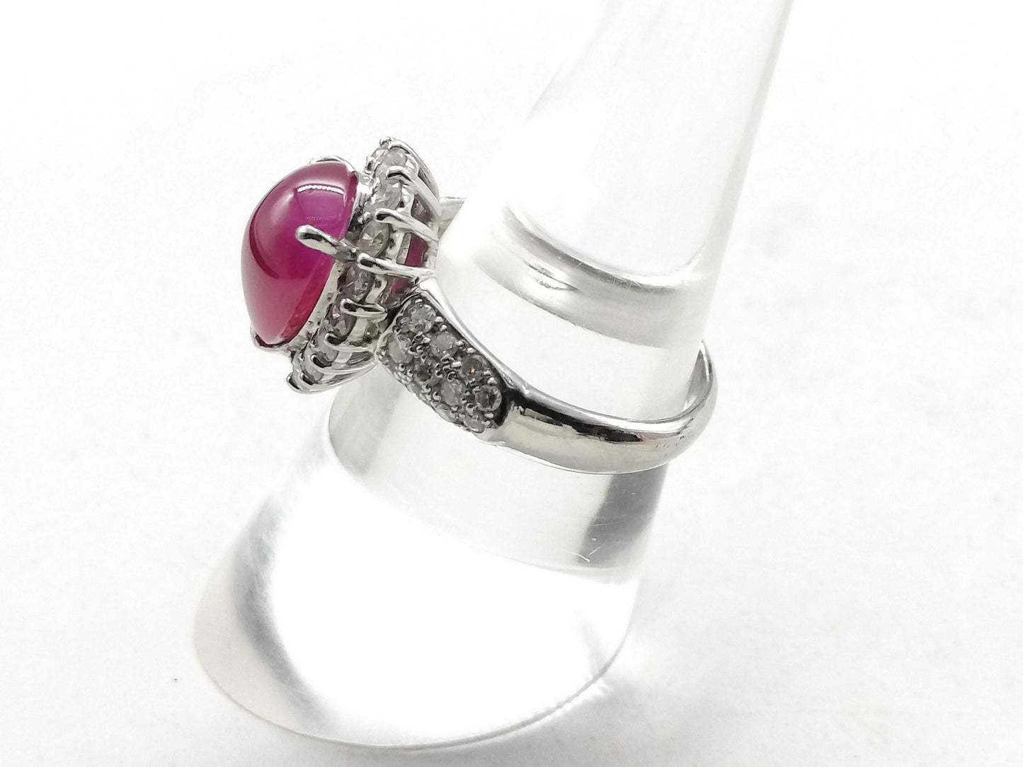 R4.88ct D1.05ct PT900 9.2g Ring