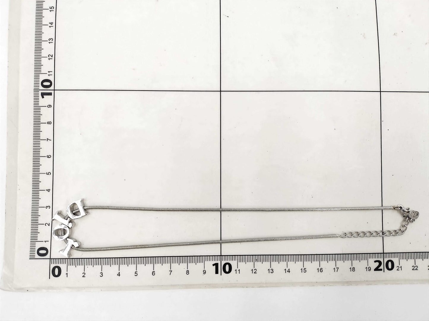 (10461_0339) Dior Logo Necklace Necklace