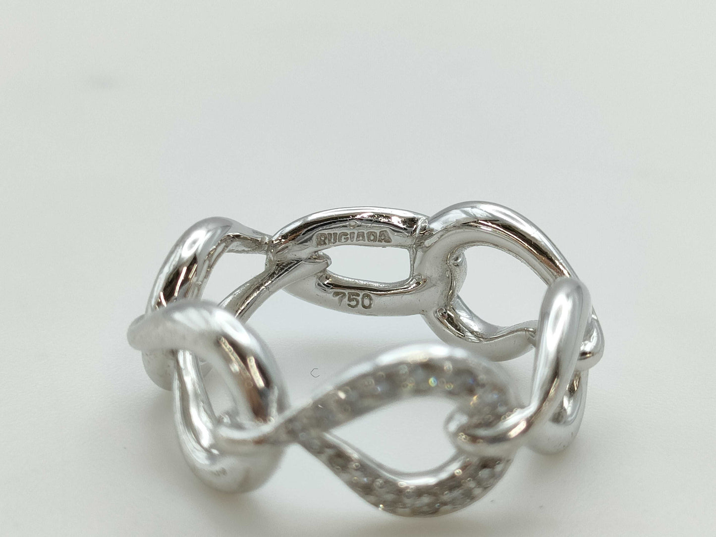 RUGIADA Diamond 750 7.2g Ring