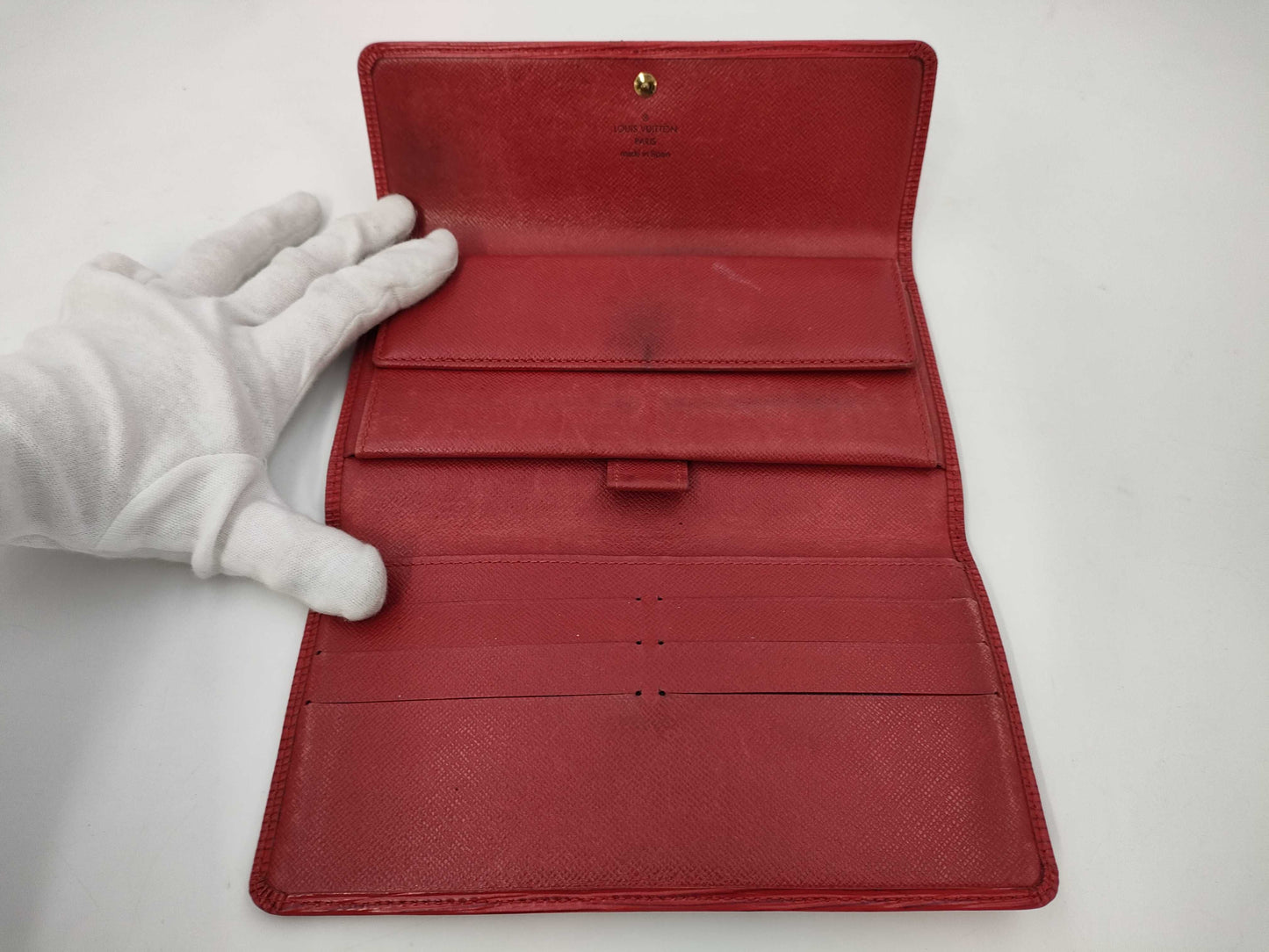 (10463_0019) LOUIS VUITTON Epi Wallet Wallet Wallet