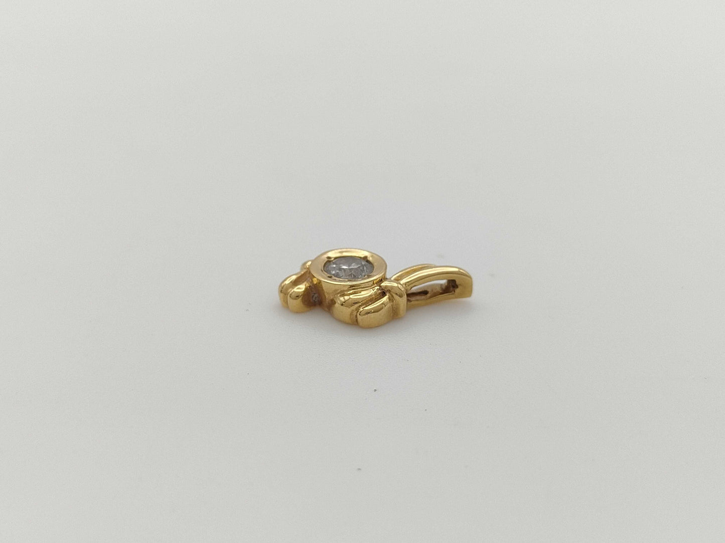 D0.313ct K18 1.9g Pendant Top