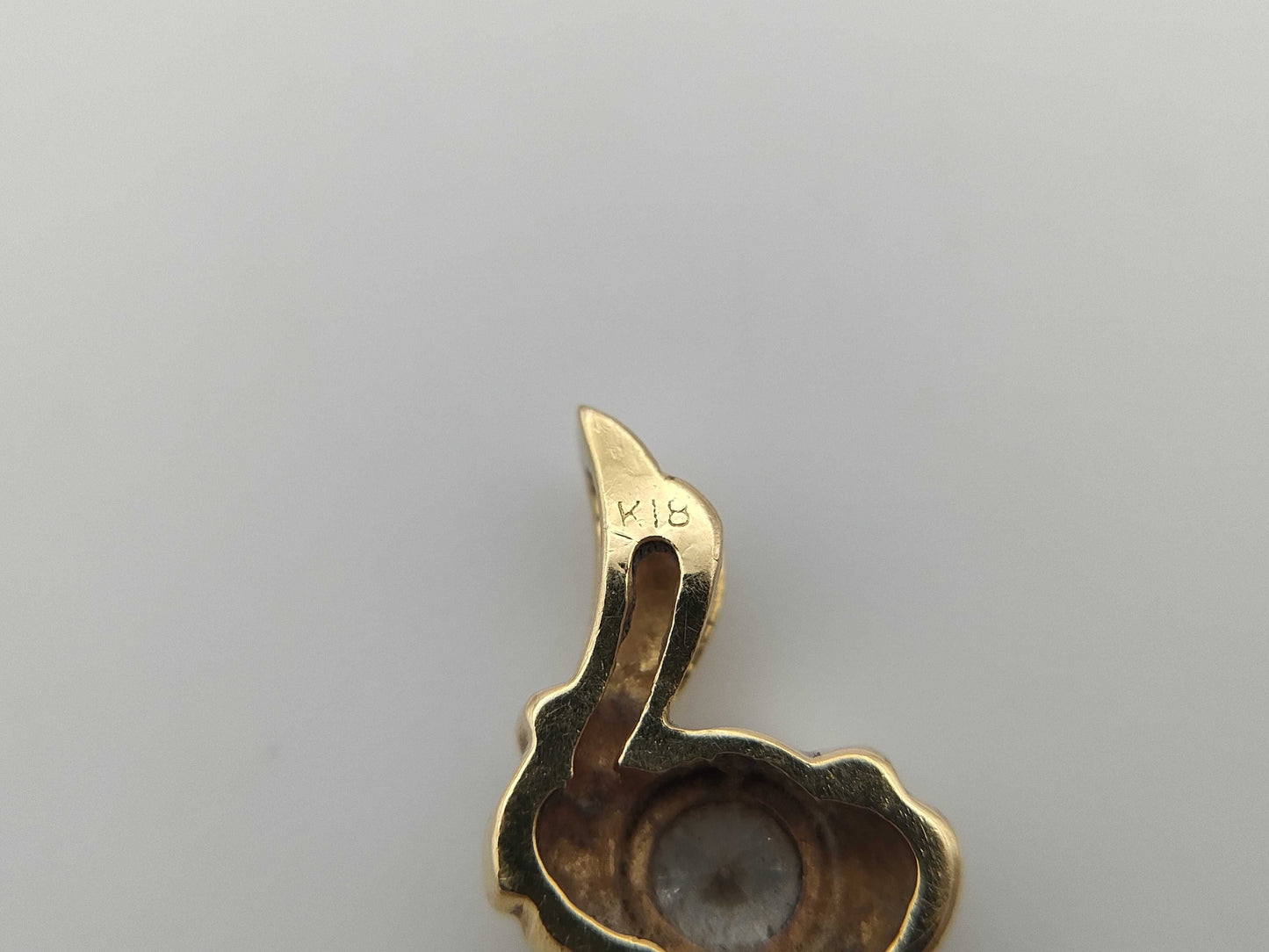 D0.313ct K18 1.9g Pendant Top