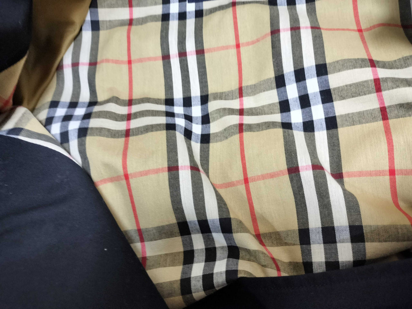 BURBERRY Navy Balenciaga Coat