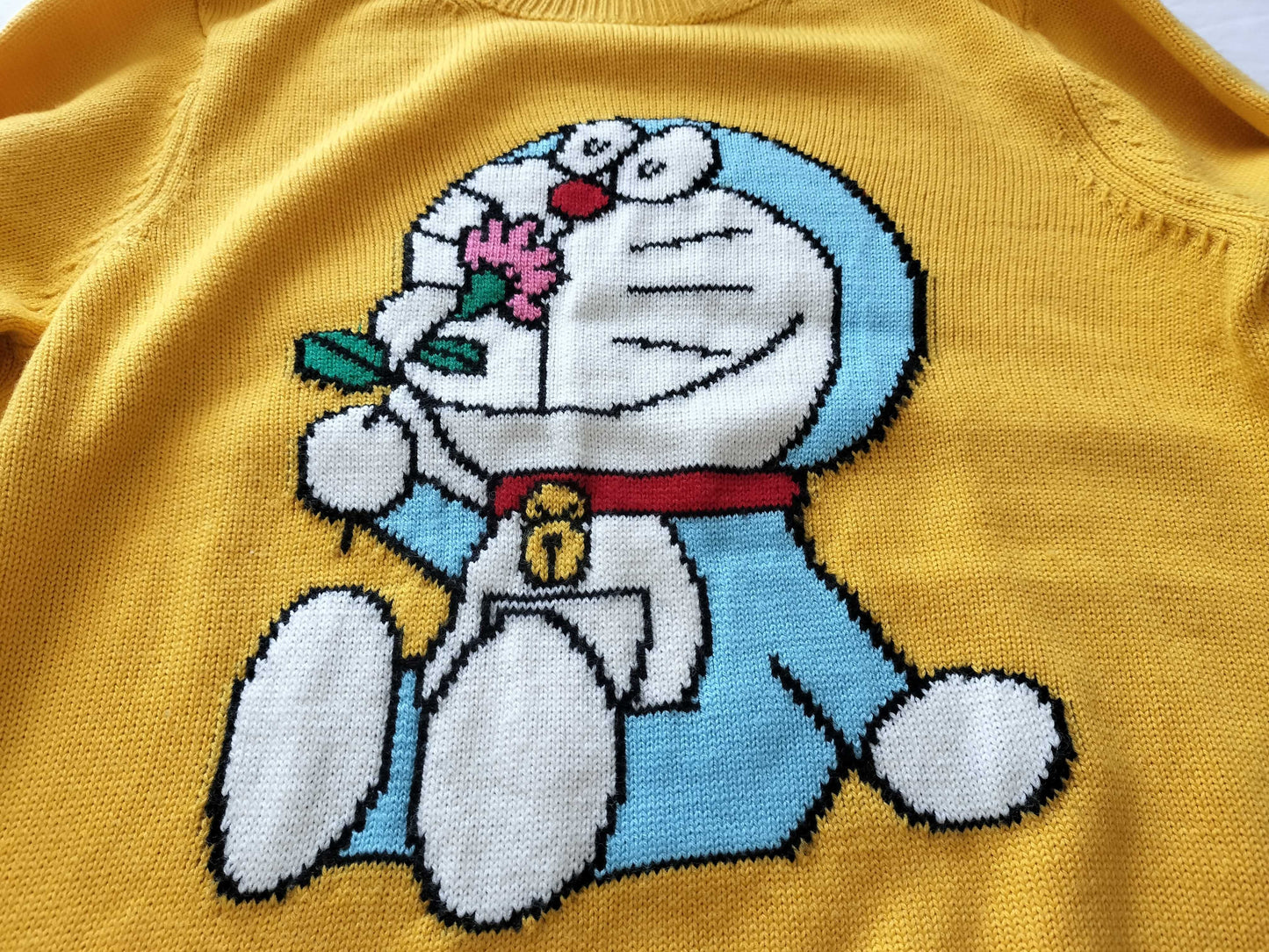 (10462_0162) GUCCI Doraemon Collaboration Knit Tops
