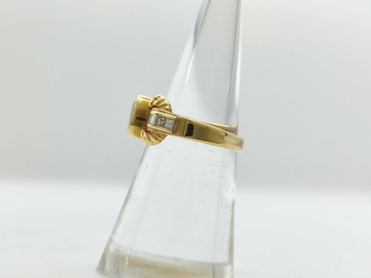 S0.67ct D0.28ct K18 4.6g Ring