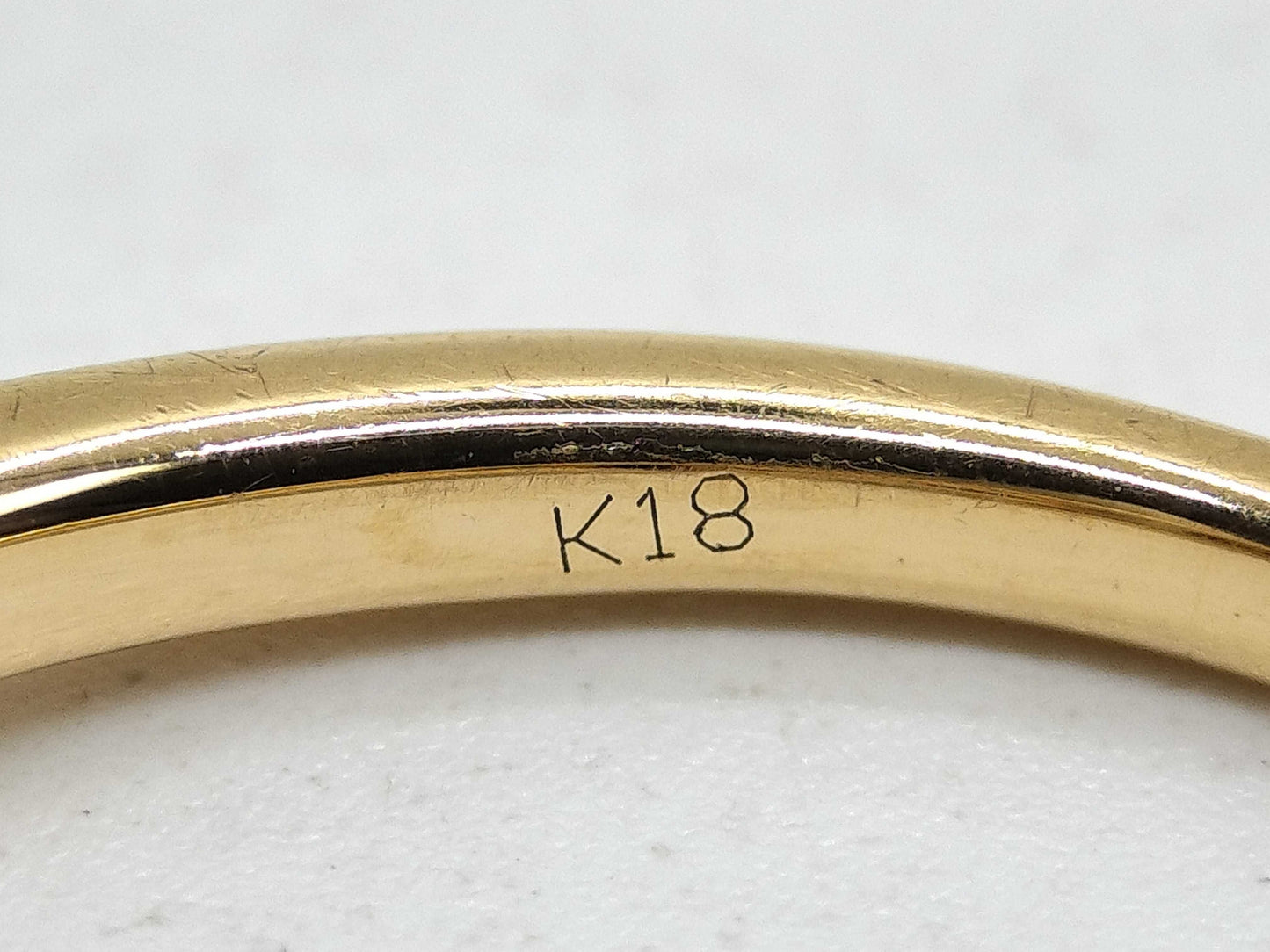 D0.44ct K18 3.0g Ring
