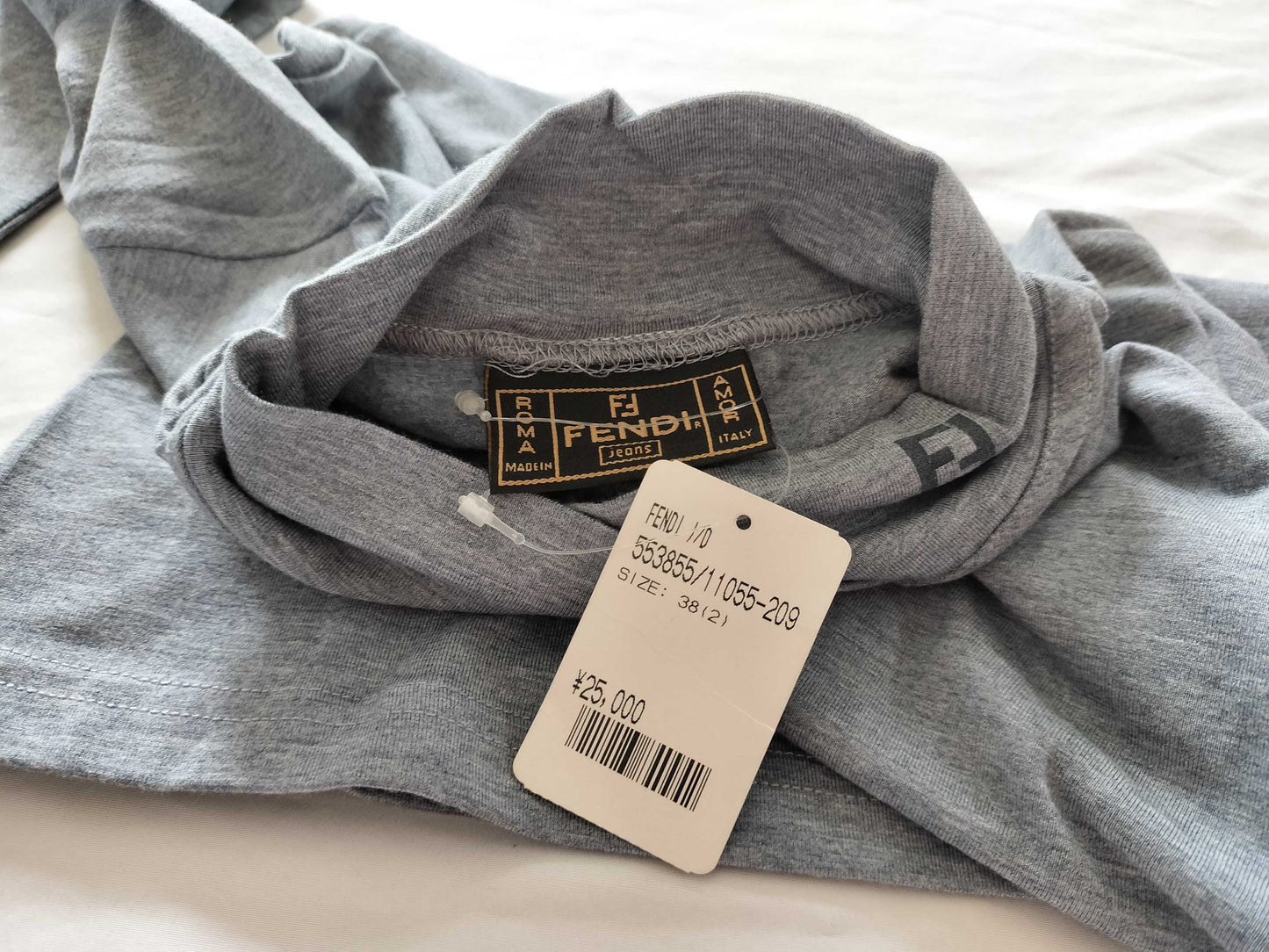 (10462_0251) FENDI Unused Tagged Cut-and-Sew Tops