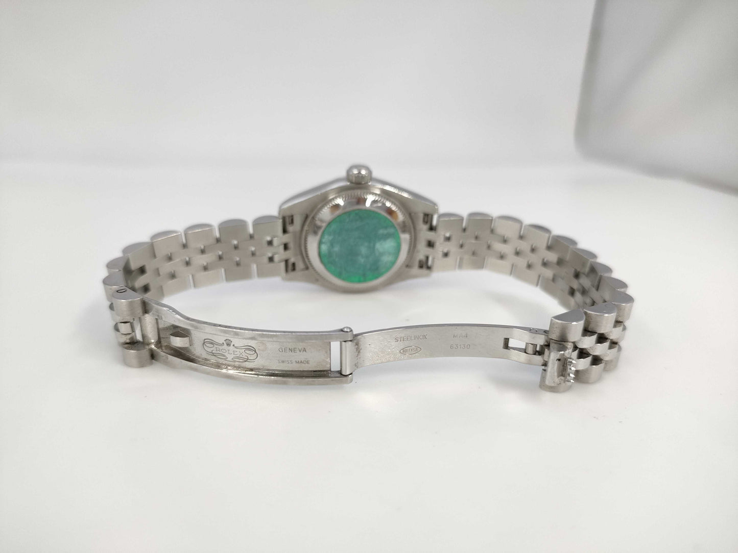 ROLEX 179174G D655695 Black Shell Dial Women's Watch