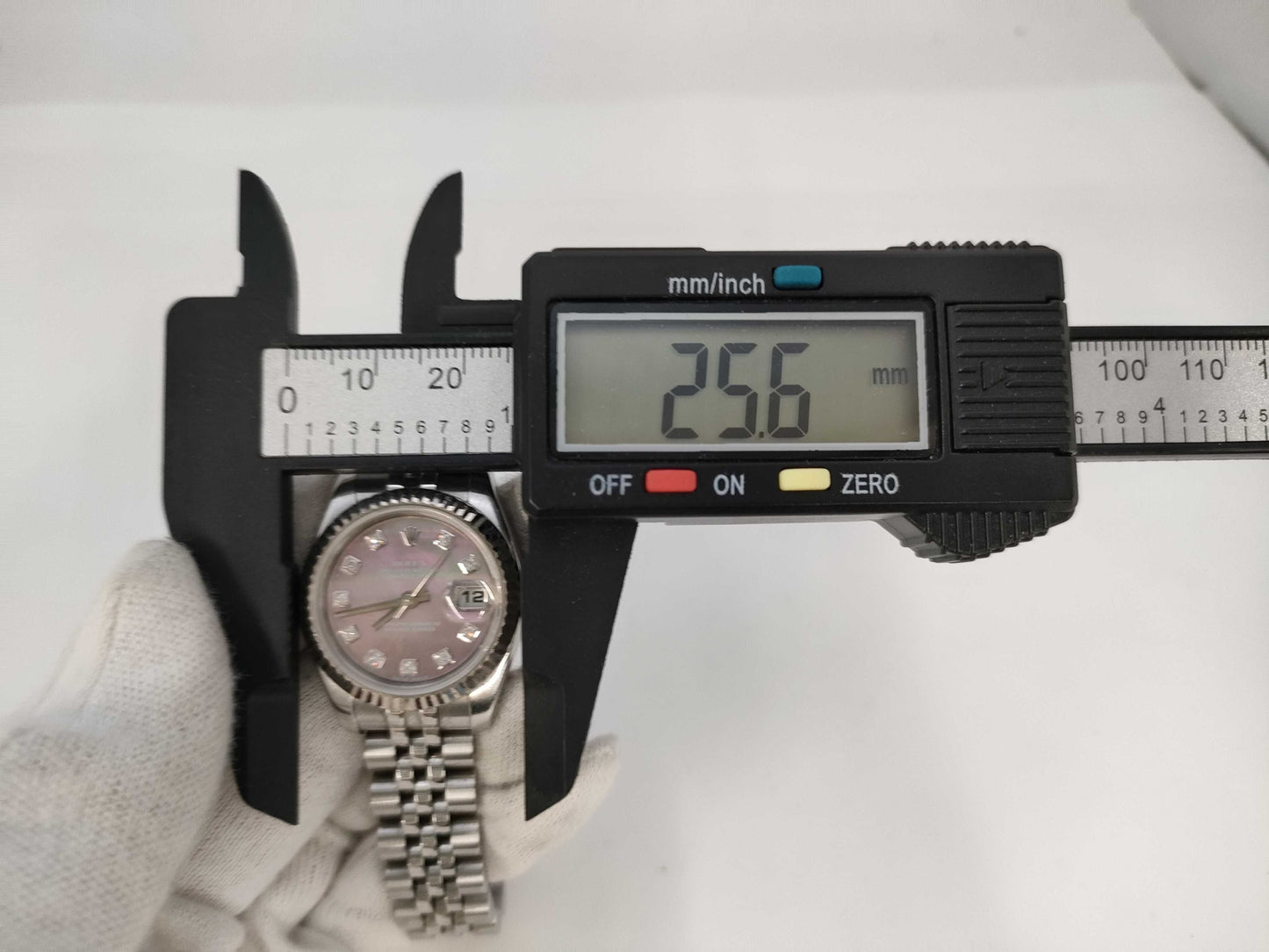 ROLEX 179174G D655695 Black Shell Dial Women's Watch