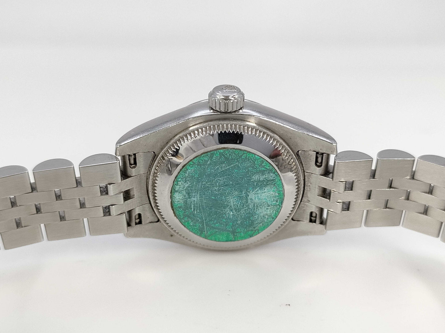 ROLEX 179174G D655695 Black Shell Dial Women's Watch
