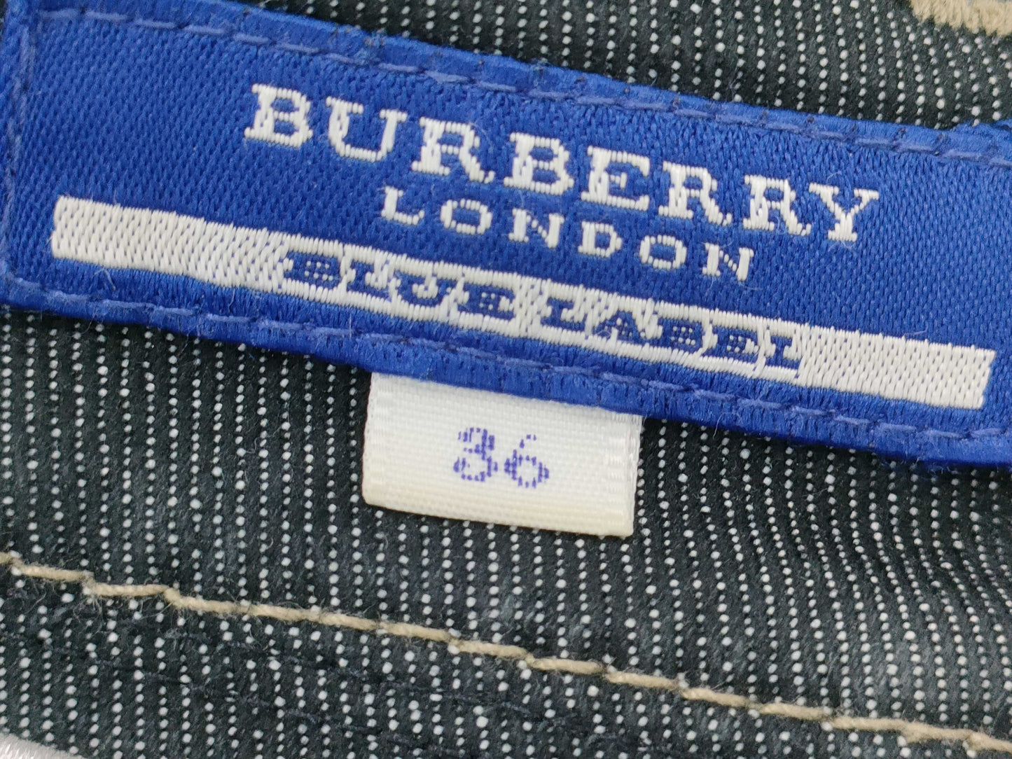 (10462_0223) BURBERRY Blue Label Denim Pants Pants