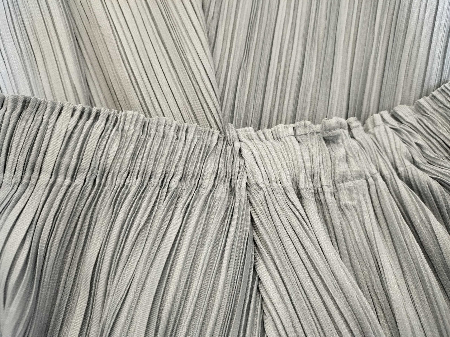 ISSEY MIYAKE Pleats Please/PP11-JG168/Skirt/Silver Skirt