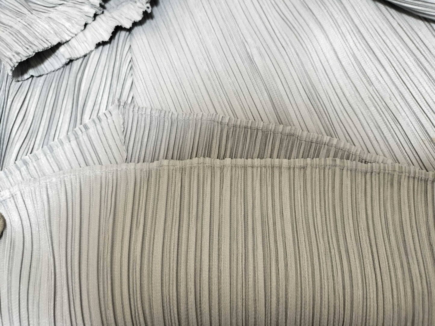 ISSEY MIYAKE Pleats Please/PP11-JG168/Skirt/Silver Skirt