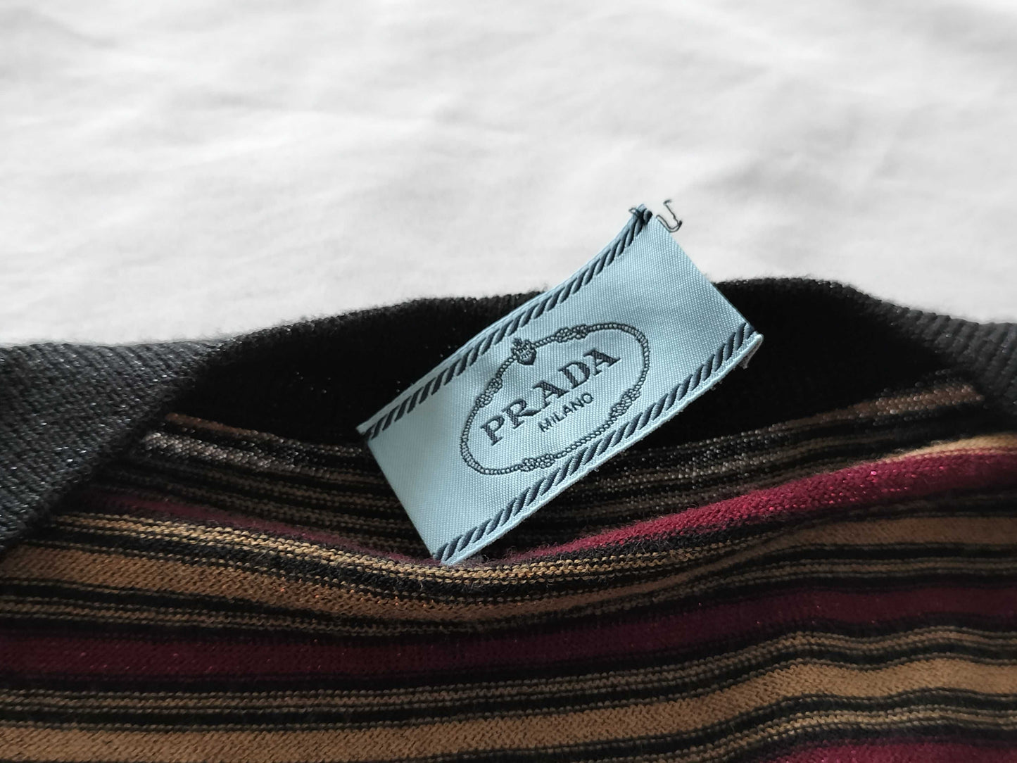 (10462_0249) PRADA Cardigan Tag Cardigan