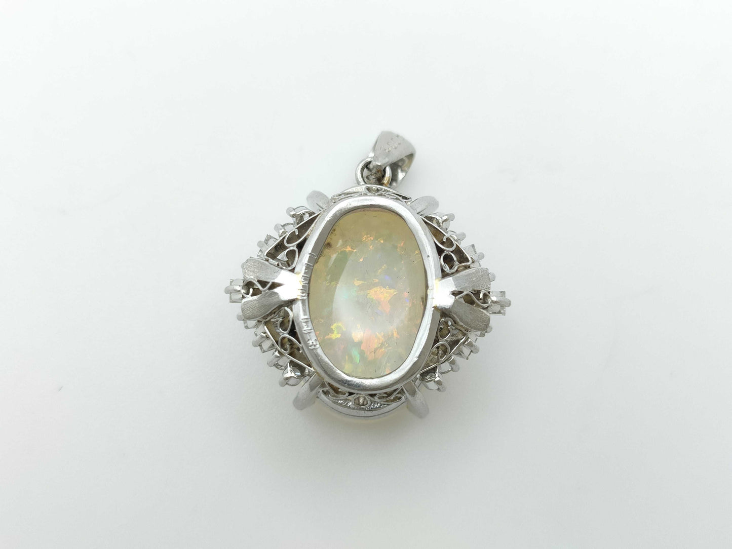 OP11.00ct D0.03/1.13ct PT900 11.5g Pendant Top