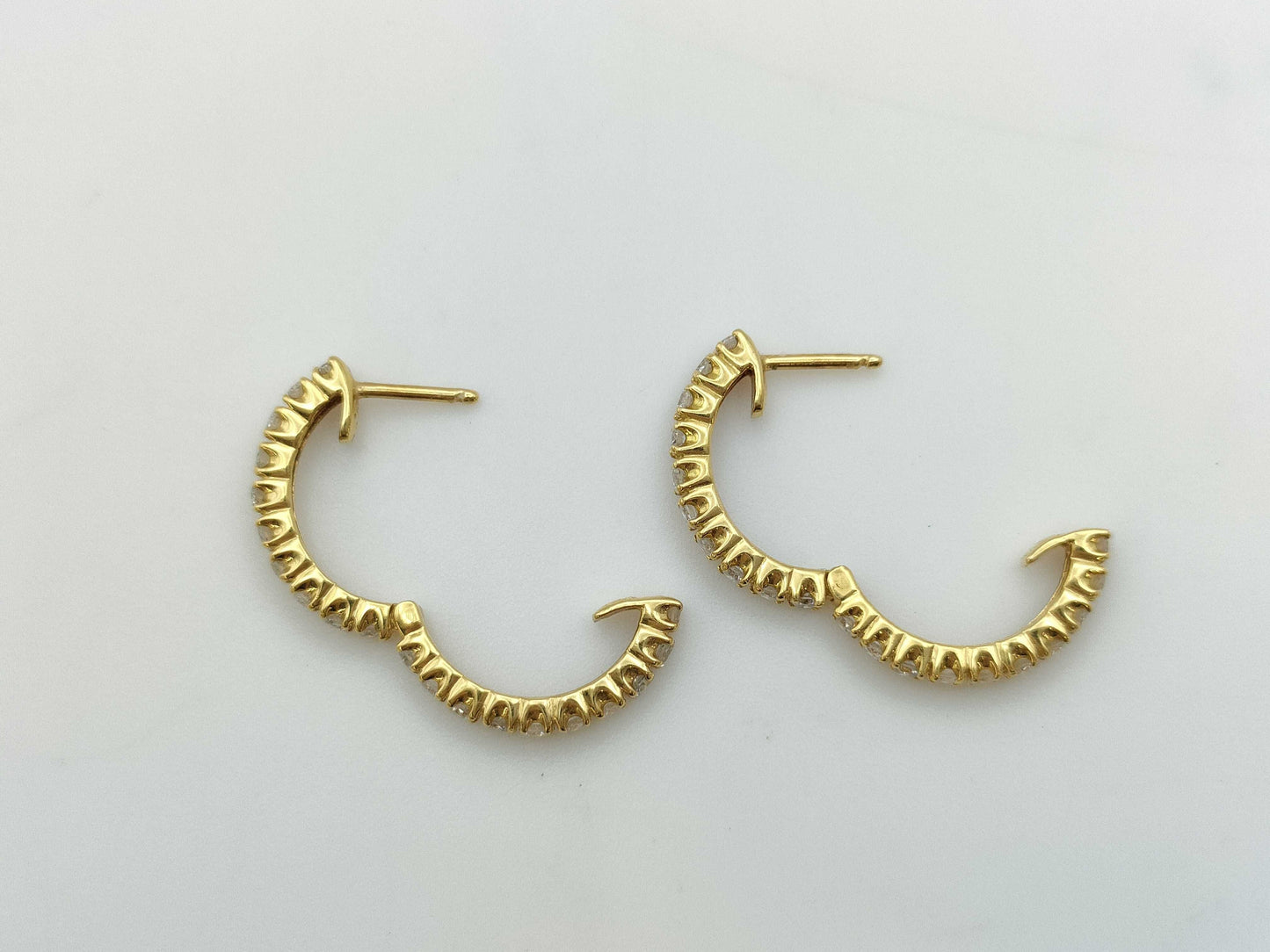 D0.50ct K18 3.1g Earrings