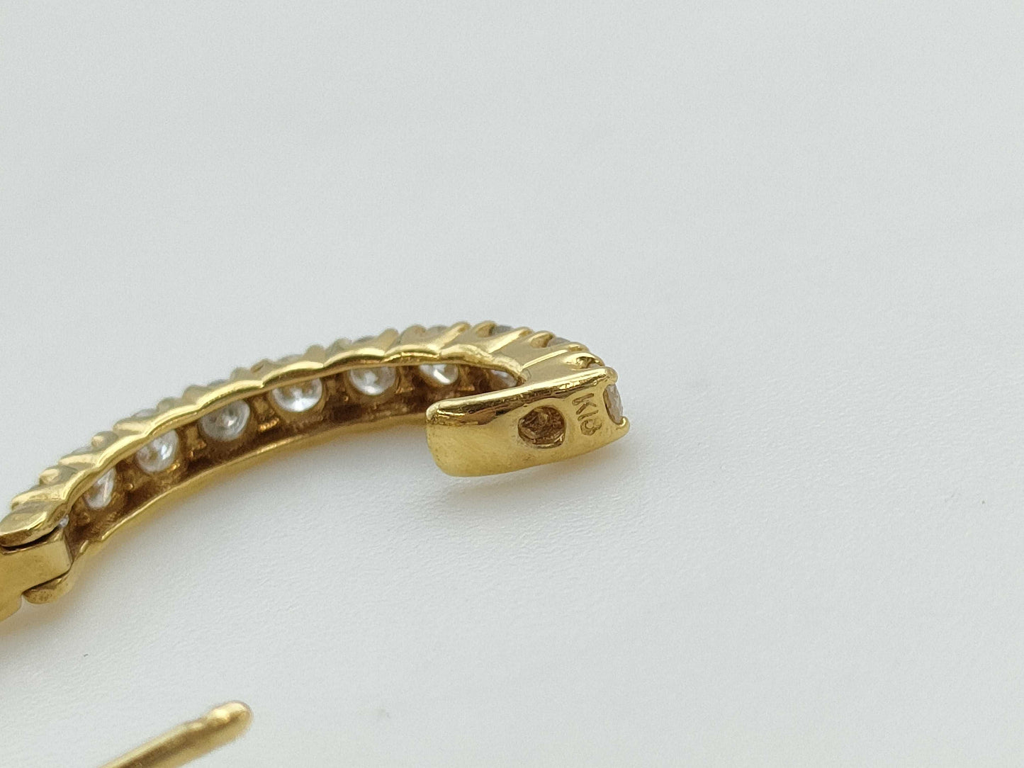 D0.50ct K18 3.1g Earrings