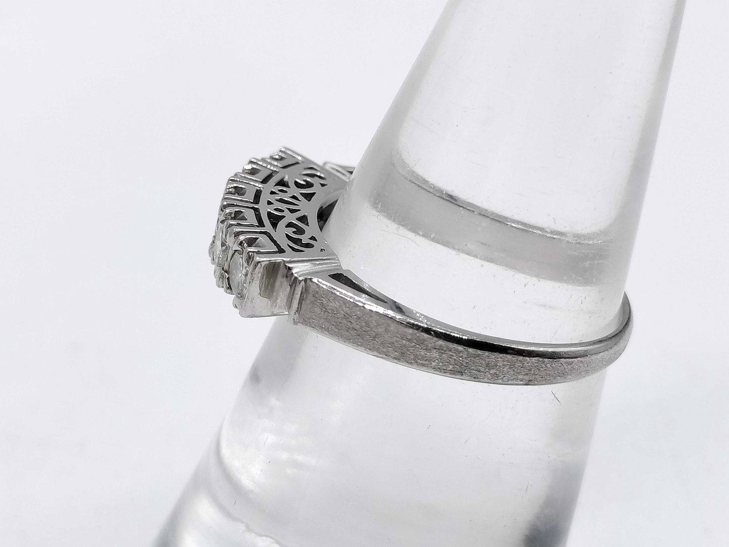 D0.31ct PT900 4.3g Ring