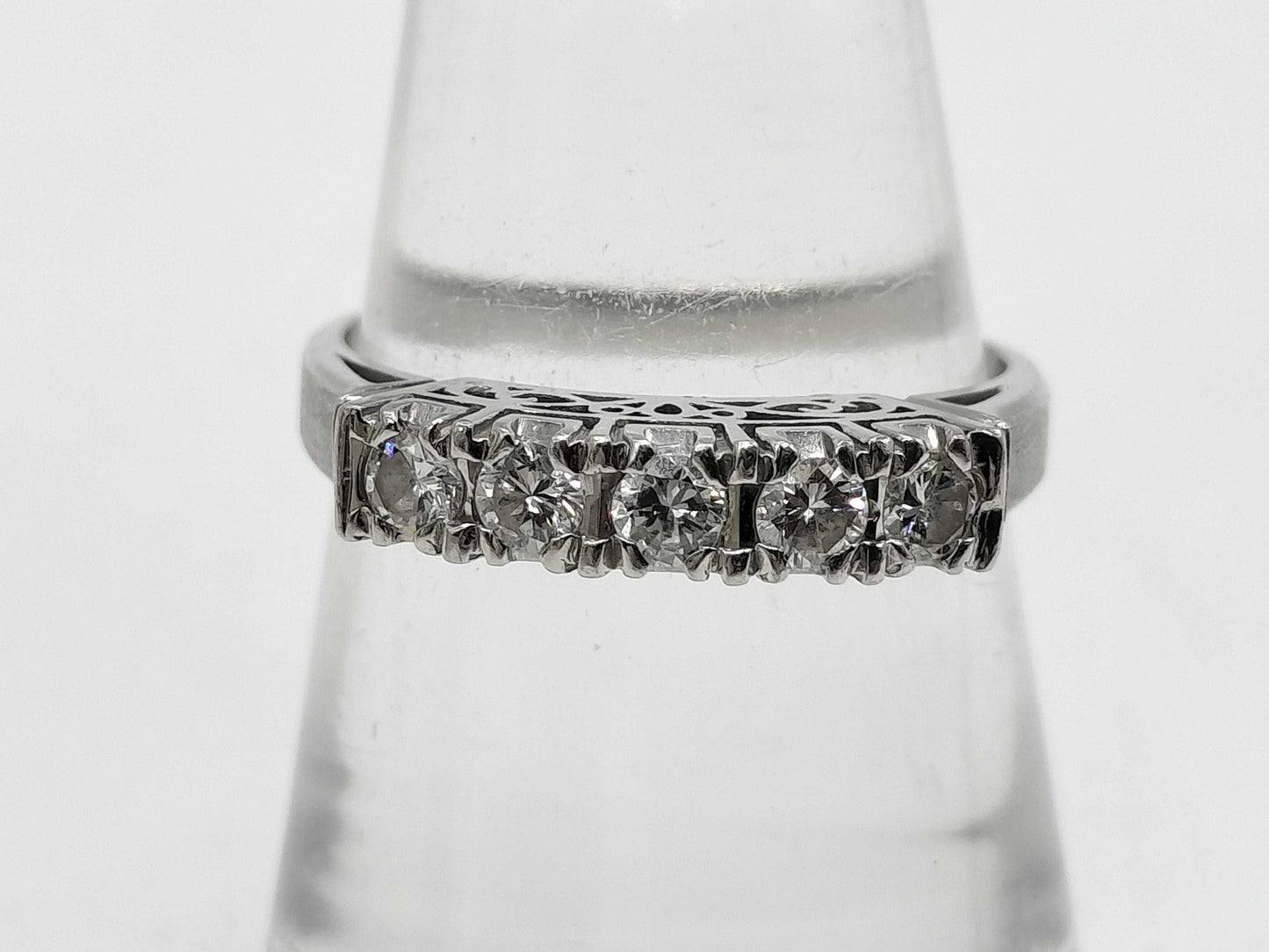 D0.31ct PT900 4.3g Ring