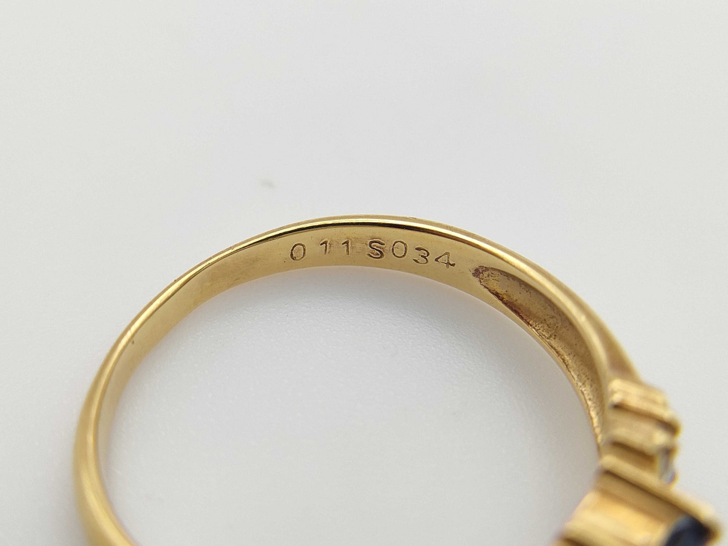 SEIKO S0.34ct D0.11ct K18 2.6g Ring