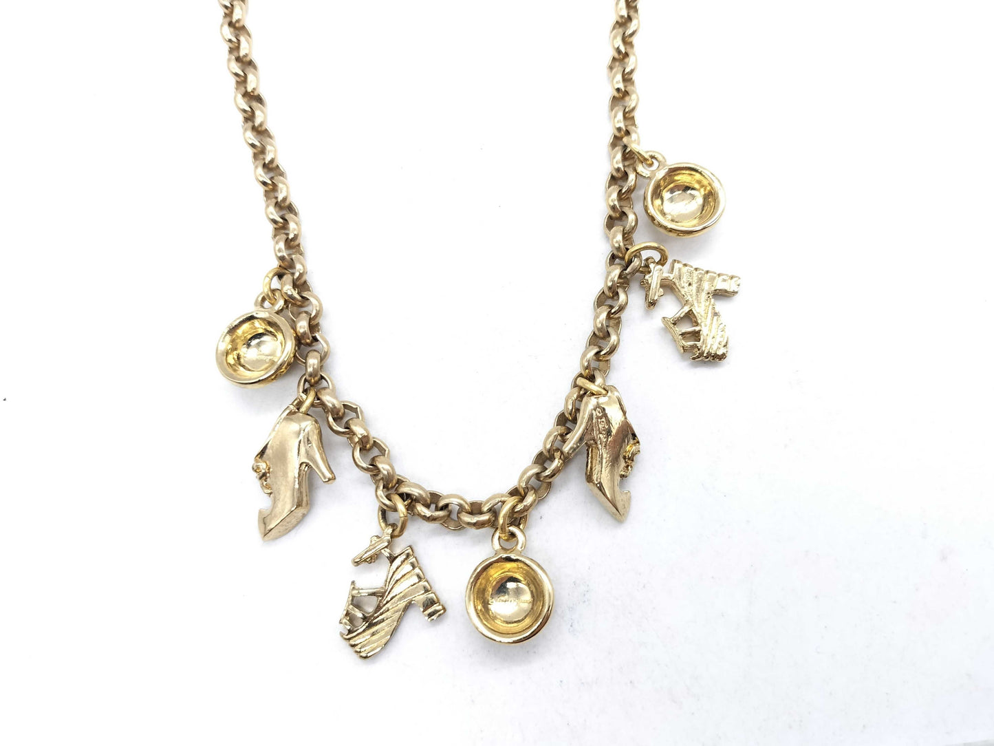 GIVENCHY Ferragamo/Givenchy Gold Necklace *2 Necklaces