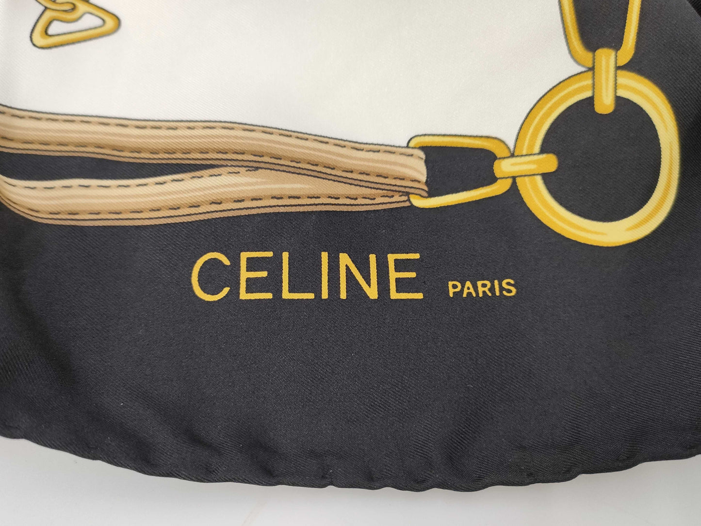 (10462_0189) CELINE 2-piece scarf